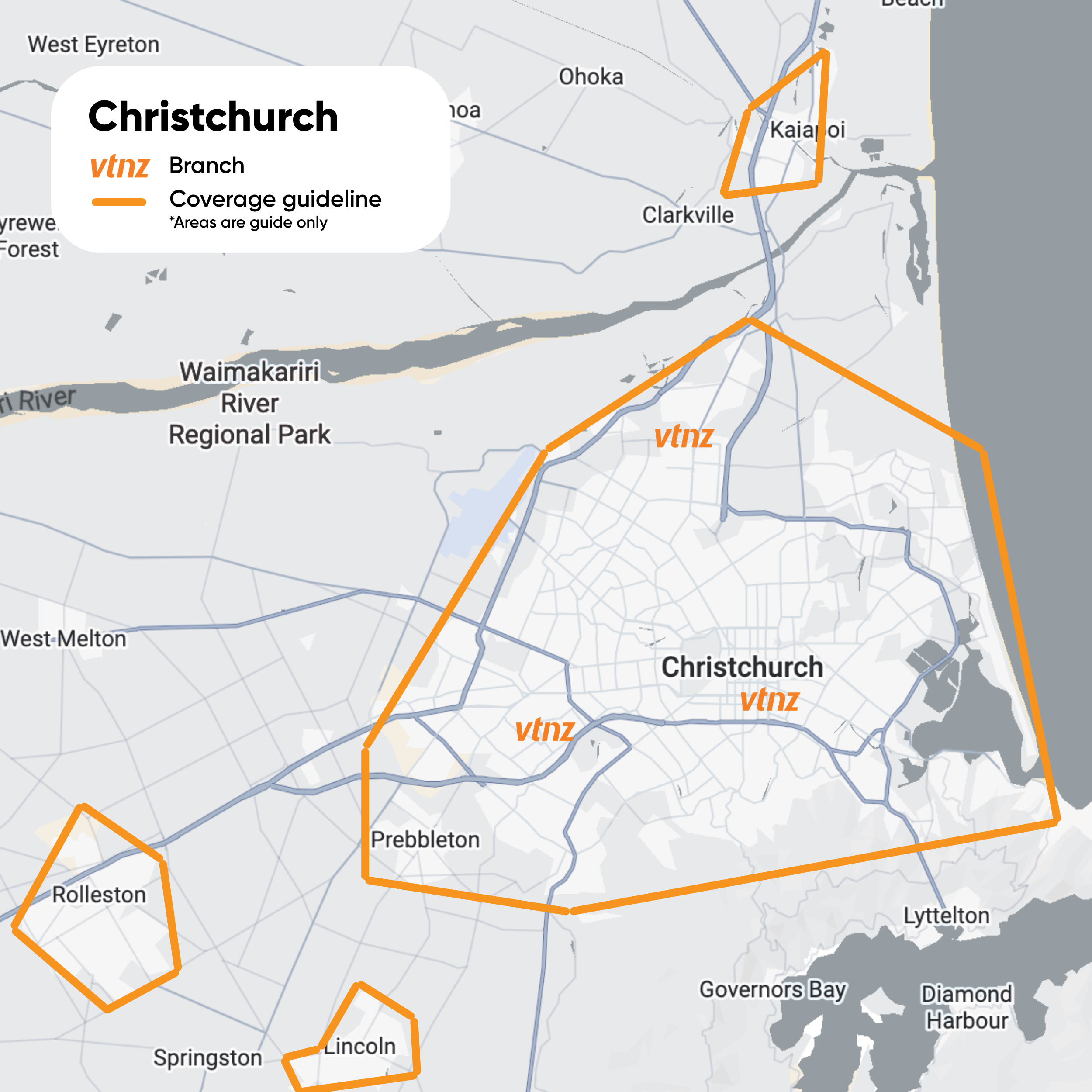 Christchurch coverage